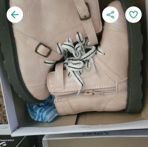 Pink size 7 Carters Kids shoes